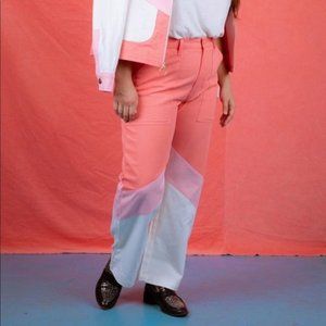 NEW Big Bud Press Pink Power Suit Pants